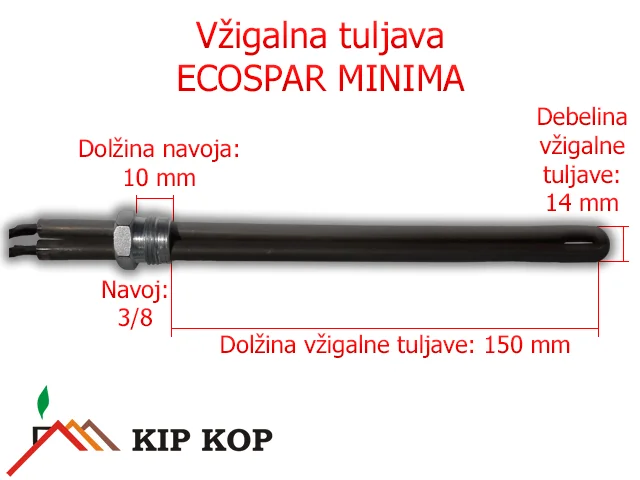 ECOSPAR MINIMA METALL-ZÜNDSPULE FÜR PELLETÖFEN