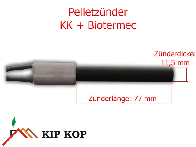 KK KERAMIK-ZÜNDSPULENGLÜHKERZE FÜR PELLETÖFEN