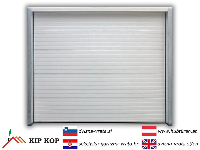 SEKCIJSKA PODIZNA GARAŽNA VRATA 500 X 200 CM KIPLIFT ECONOMIC