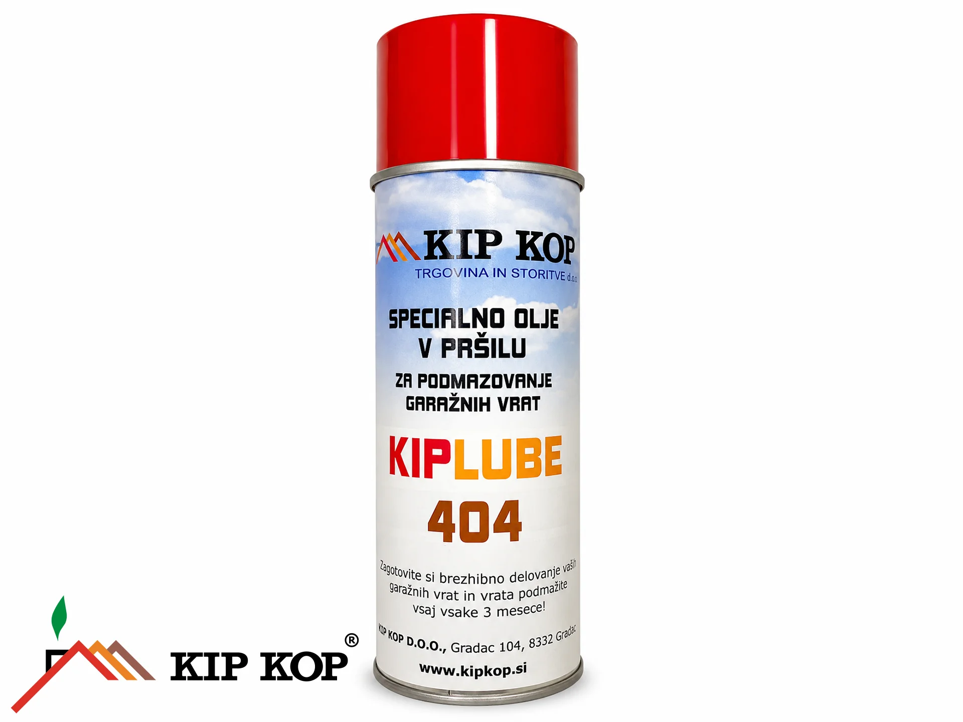 SCHMIERMITTEL KIPLUBE 404 FÜR SCHIEBE- UND INDUSTRIETORE