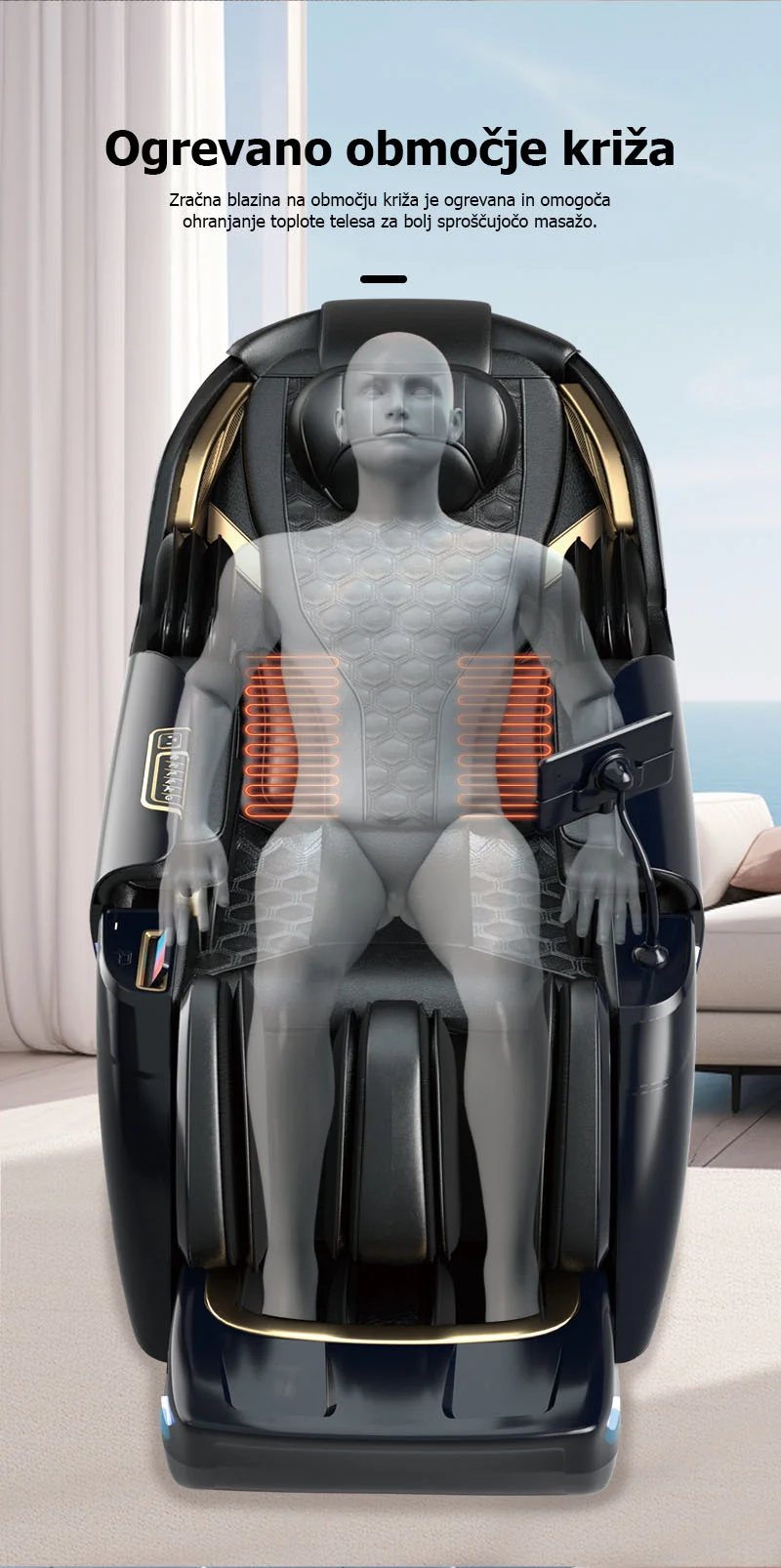 električni masažni stol